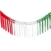 Festón artesanal tricolor